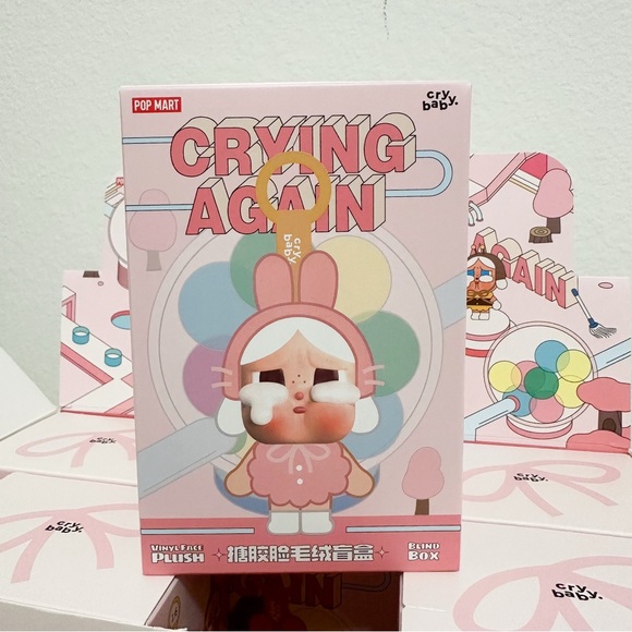 Pop Mart Crybaby Crying Again Blind Box NIB - Picture 1 of 11